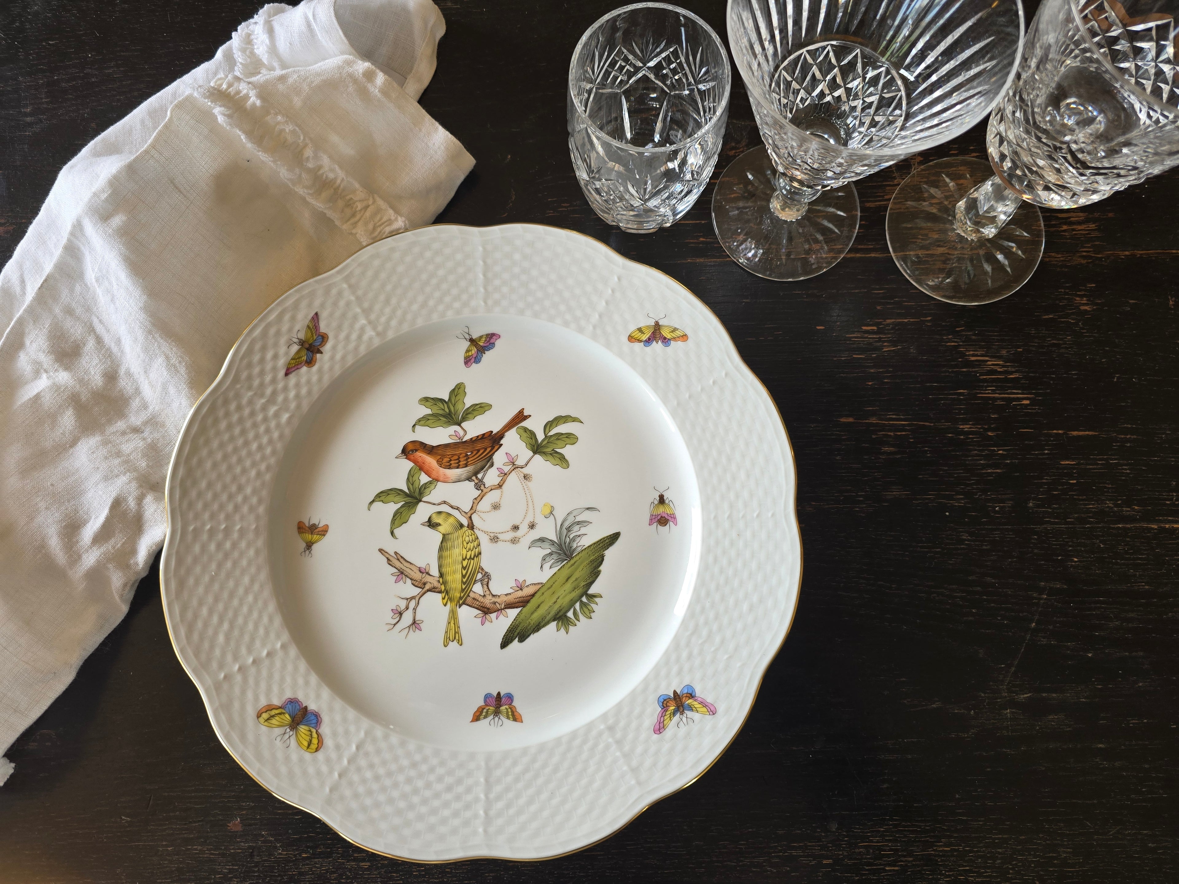 Herend porcelain dinner plate #4