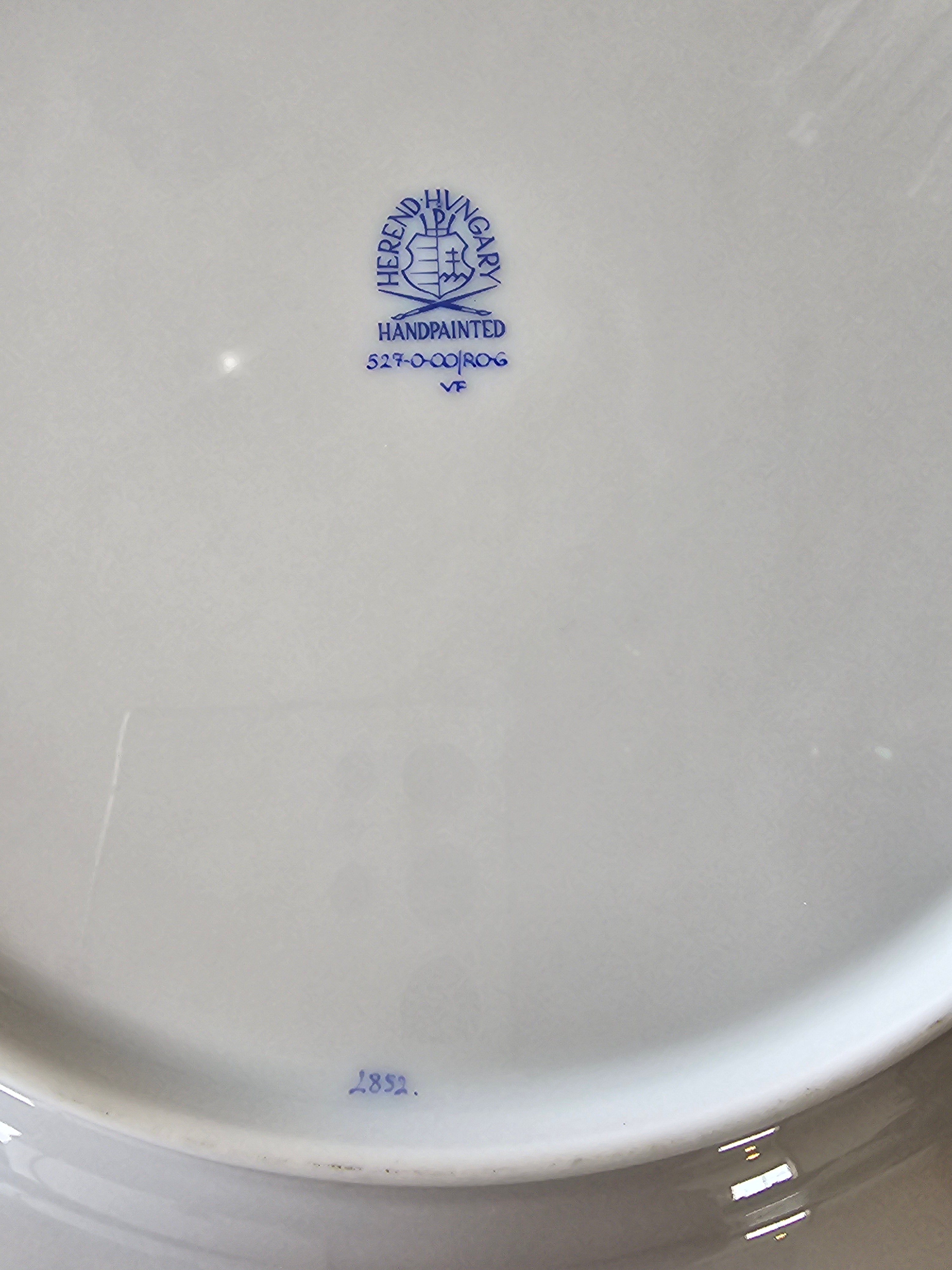 Herend porcelain dinner plate #4