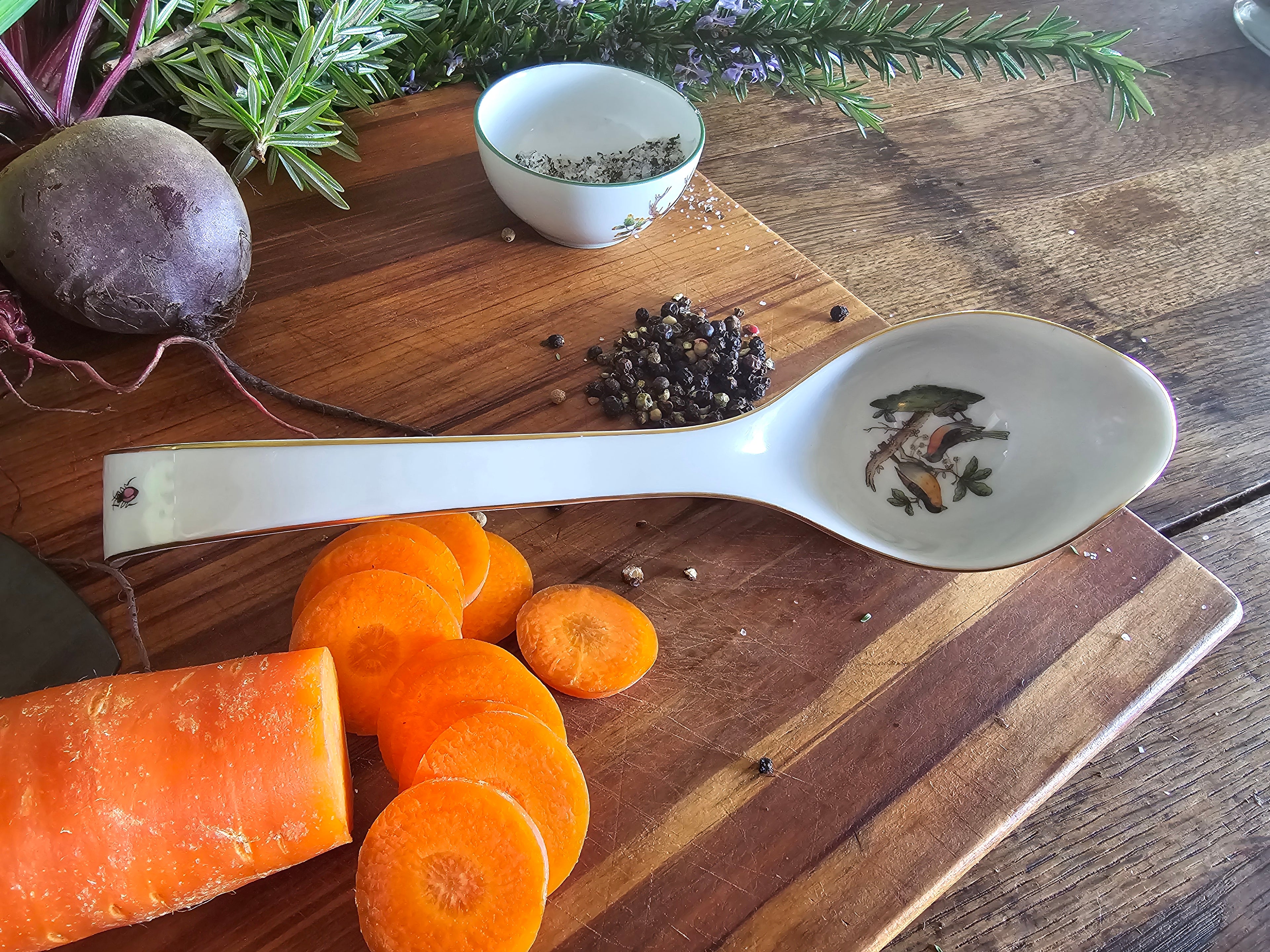 Herend porcelain Ladle