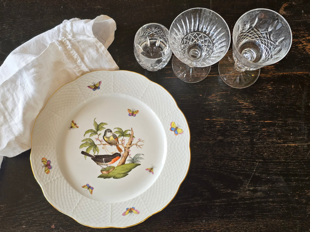 Herend porcelain dinner plate #1
