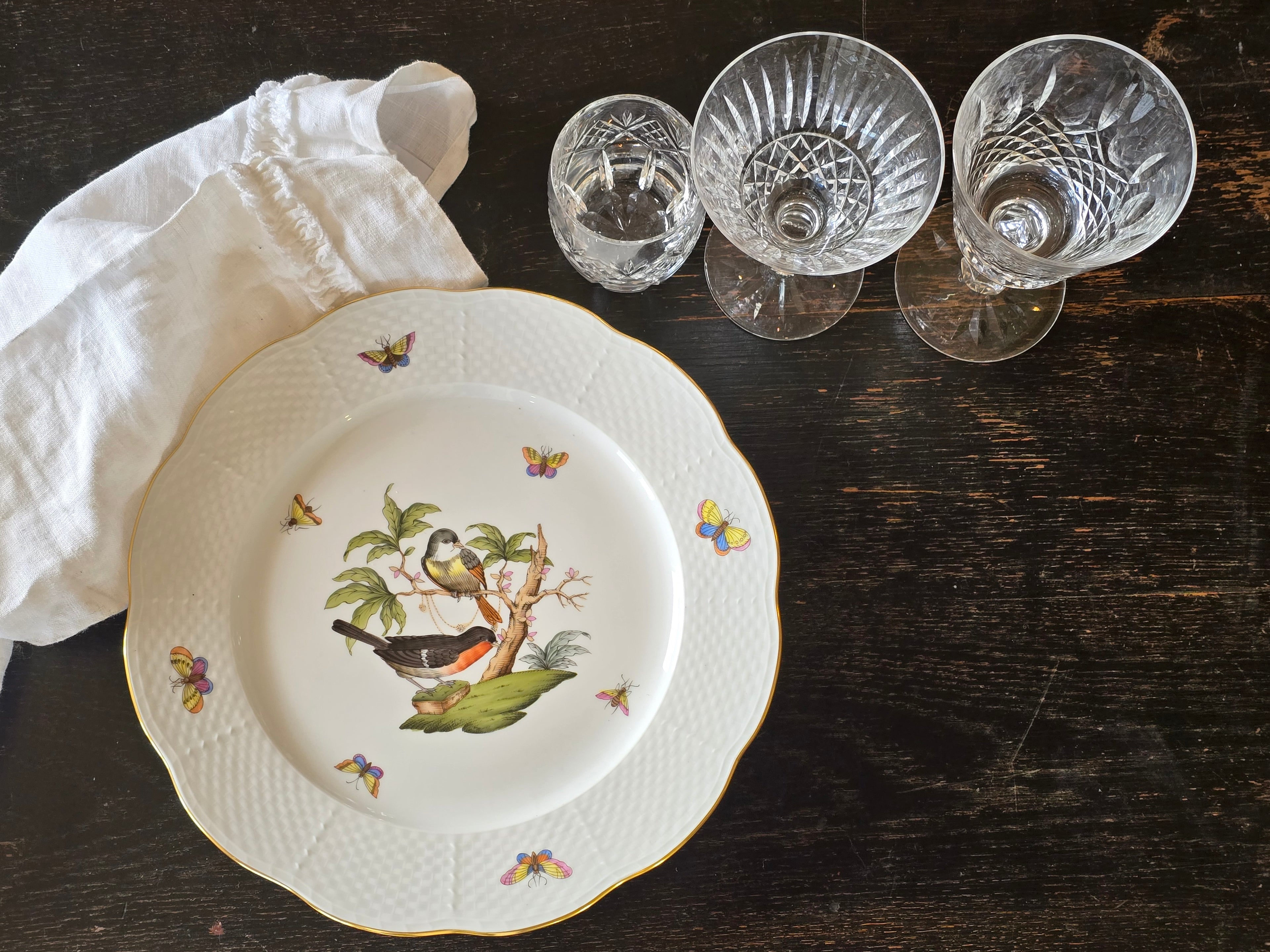 Herend porcelain dinner plate #1