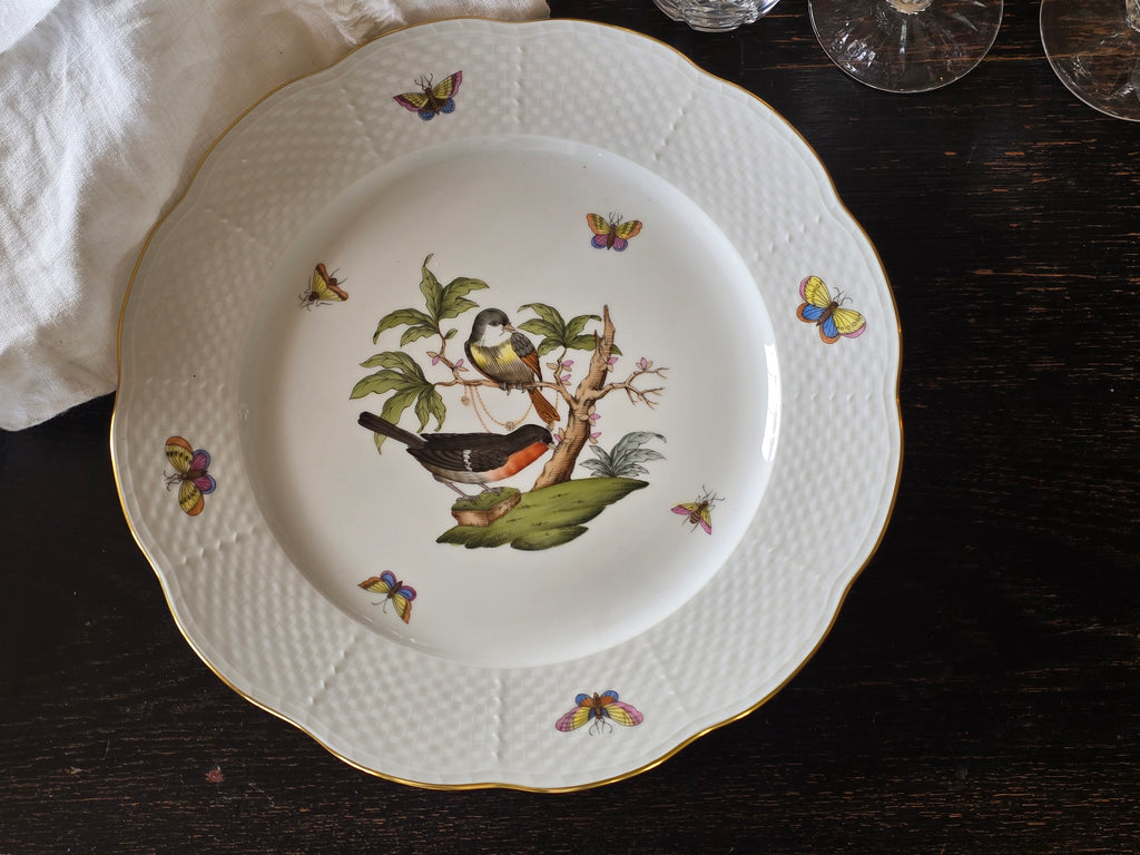 Herend porcelain dinner plate #1