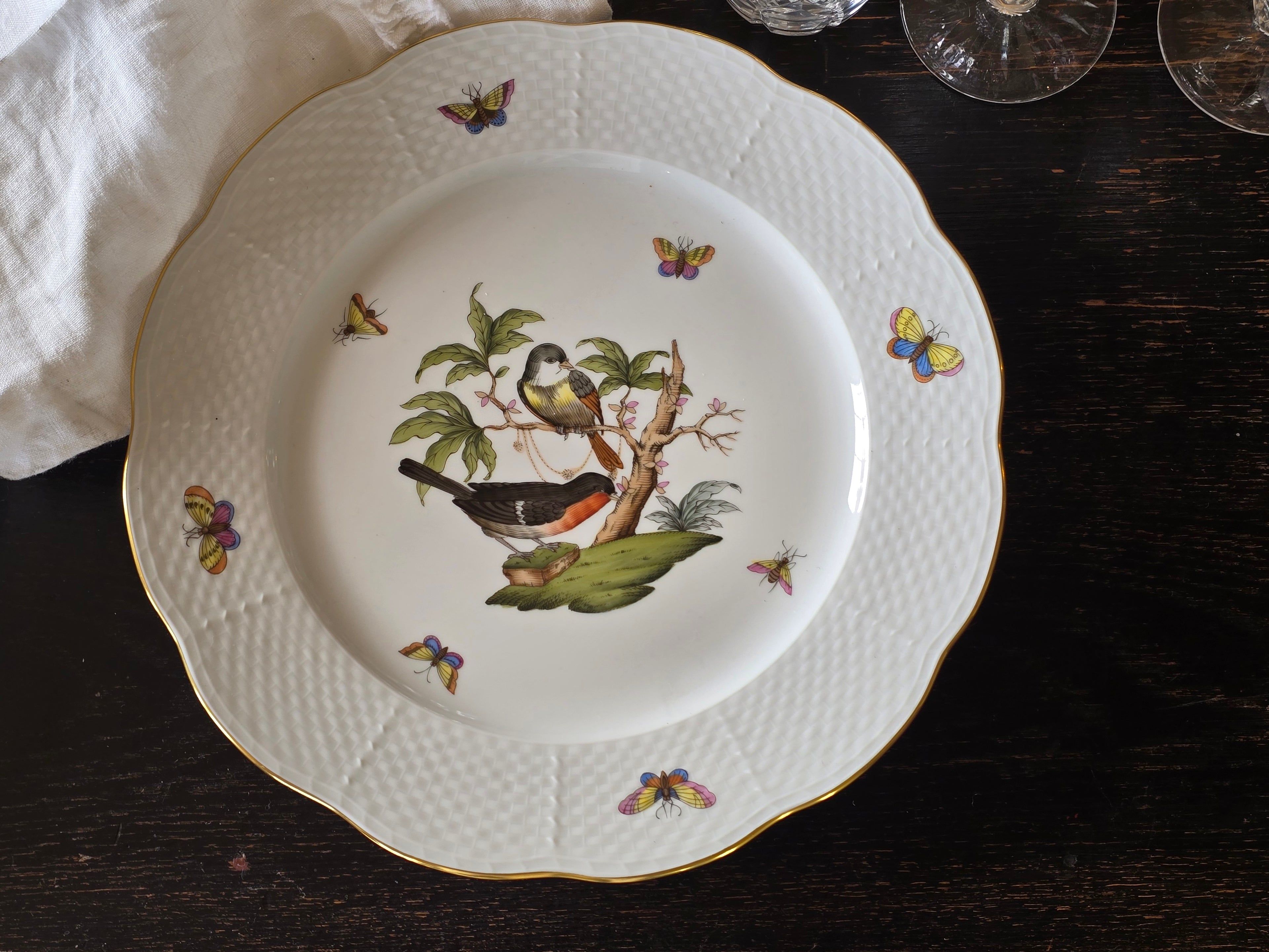 Herend porcelain dinner plate #1