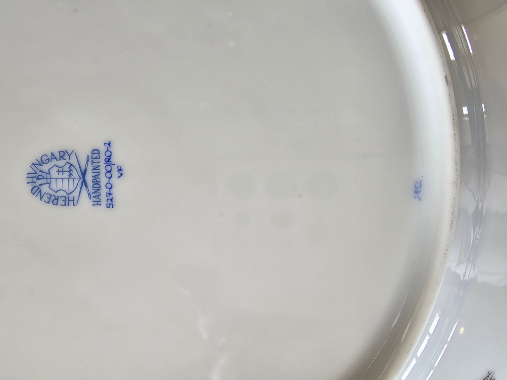 Herend porcelain dinner plate #1