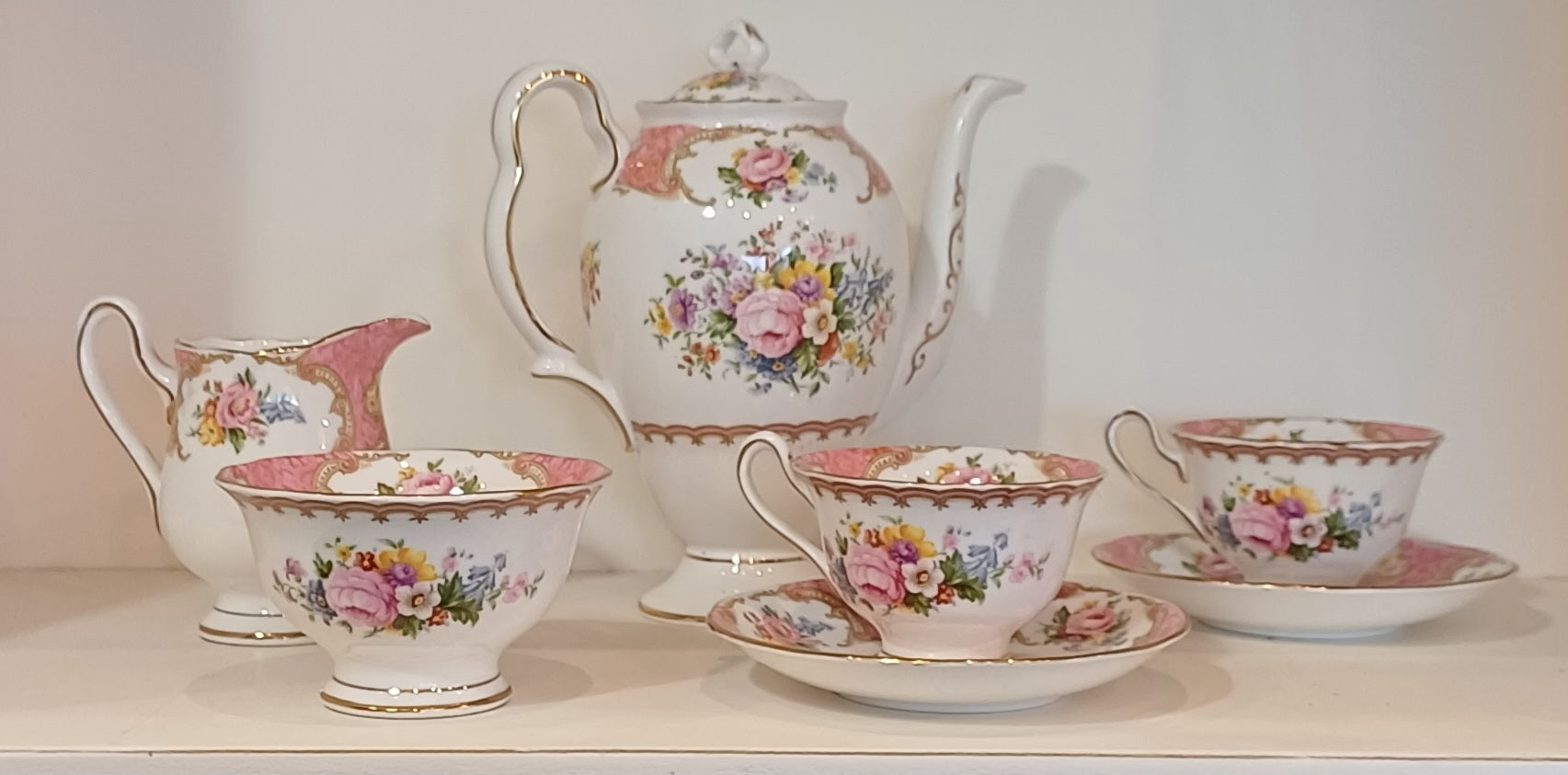 VINTAGE CHINA COFFE SET
