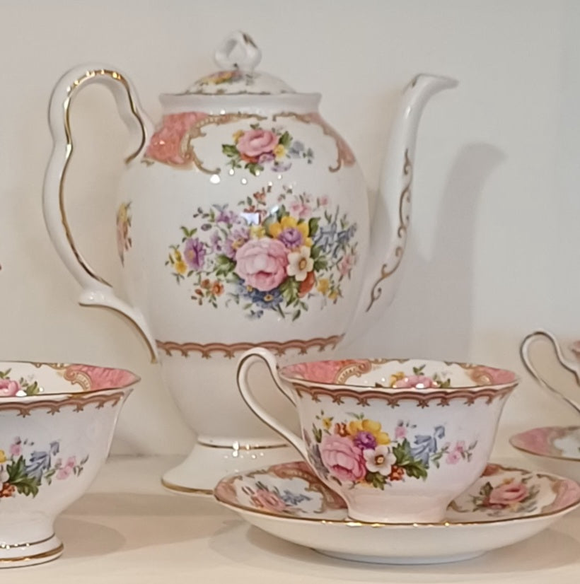 VINTAGE CHINA COFFE SET