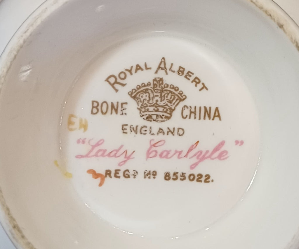 ROYAL ALBERT 'LADY CARLYLE' COFFEE DUO'S