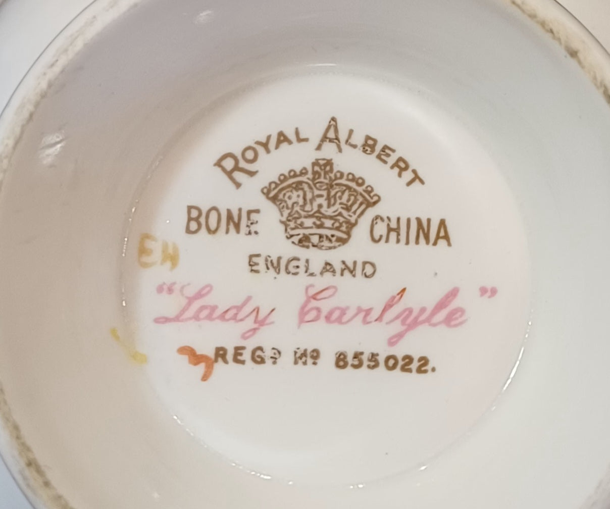 ROYAL ALBERT 'LADY CARLYLE' COFFEE DUO'S