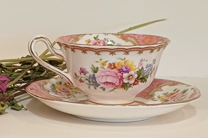 ROYAL ALBERT 'LADY CARLYLE' COFFEE DUO'S