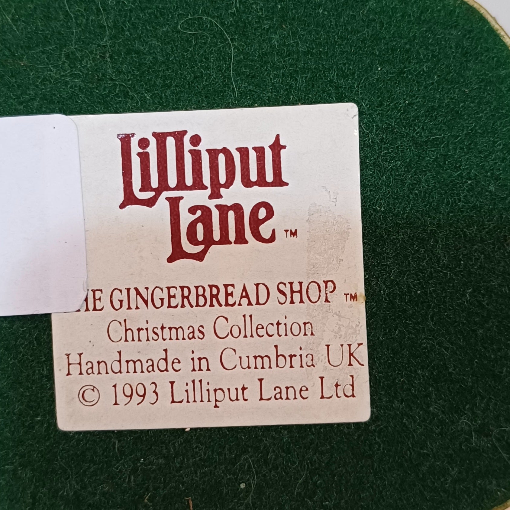 LILLIPUT 'THE GINGERBREAD SHOP'