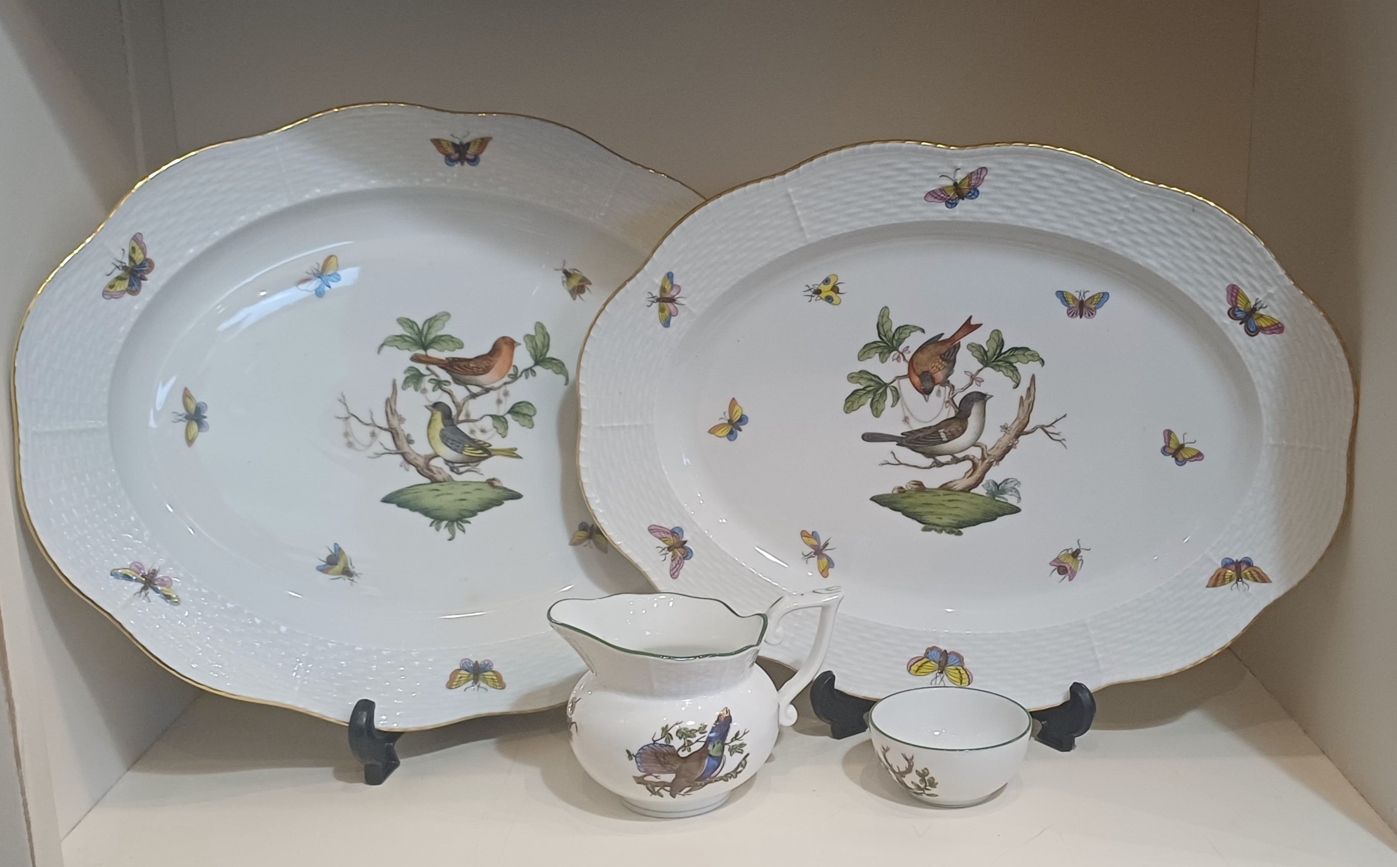 HEREND PORCELAIN OVAL PLATTER 160MM
