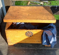 Wood storage box