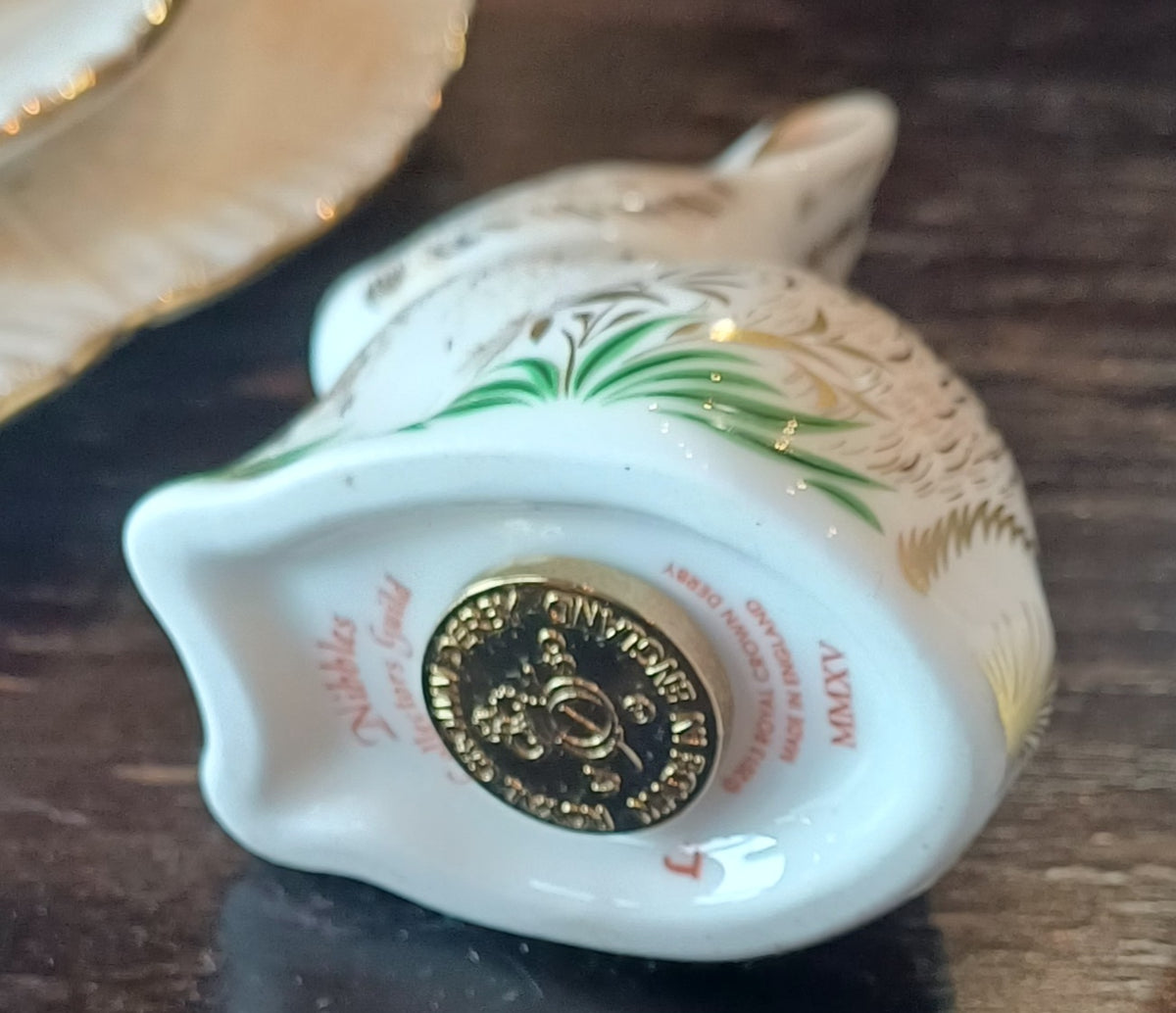 Royal Crown paperweight animal