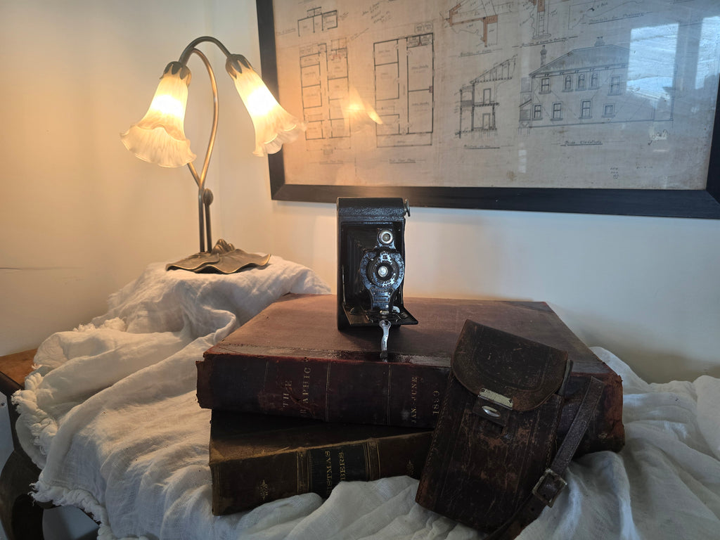 KODAK BELLOWS CAMERA AND CASE