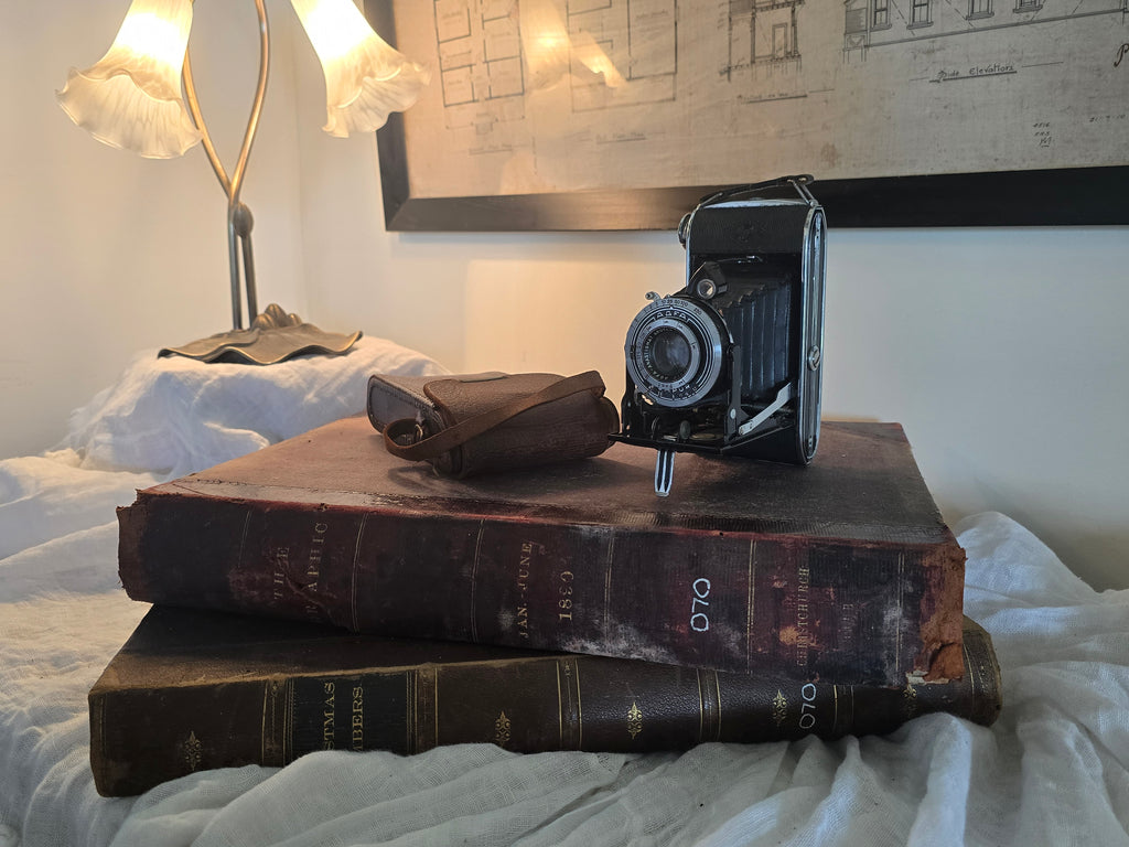 AFGA BELLOWS CAMERA WITH CASE