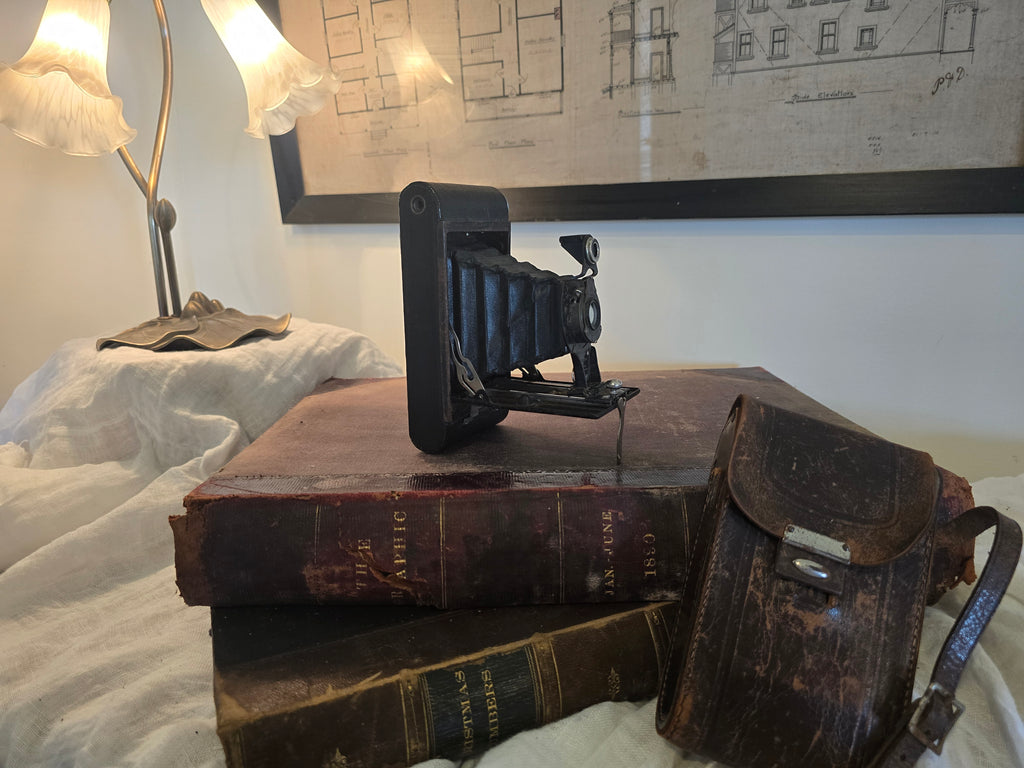 KODAK BELLOWS CAMERA AND CASE